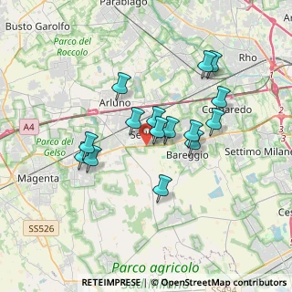 Mappa Via Martiri Della Liberta`, 20018 Sedriano MI, Italia (3.034)