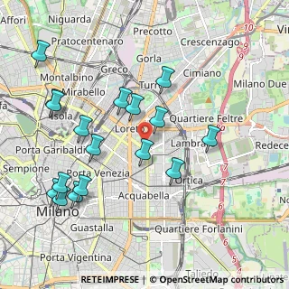 Mappa Via Alessandro Pestalozza, 20131 Milano MI, Italia (2.15118)