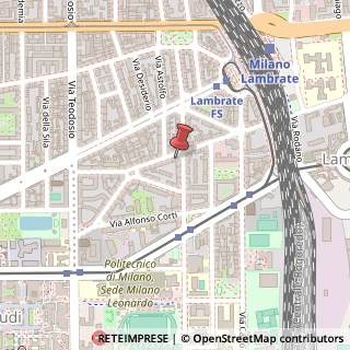 Mappa Via Antonio Grossich, 17, 20131 Milano, Milano (Lombardia)