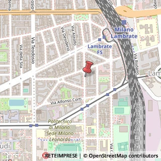 Mappa Via Antonio Grossich, 16, 20131 Milano, Milano (Lombardia)