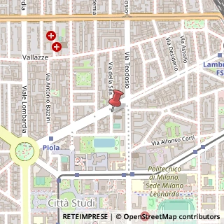 Mappa Via Pacini Giovanni, 26, 20131 Milano, Milano (Lombardia)
