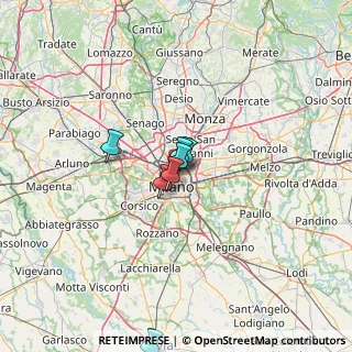 Mappa Via Alfredo Cappellini, 20124 Milano MI, Italia (24.94273)