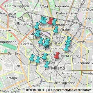 Mappa Chinatown, 20154 Milano MI, Italia (1.4695)