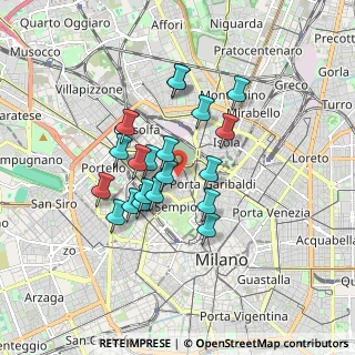 Mappa Chinatown, 20154 Milano MI, Italia (1.385)