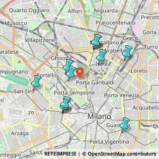 Mappa Chinatown, 20154 Milano MI, Italia (1.91333)