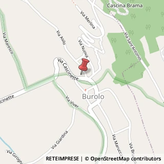 Mappa Via Asilo, 9, 10010 Burolo, Torino (Piemonte)
