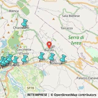 Mappa SP 76, 10010 Burolo TO, Italia (3.245)