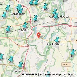 Mappa Km. 14.500 Strada Provinciale, 20060 Truccazzano MI, Italia (7.2205)