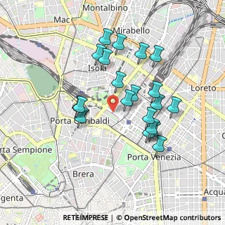 Mappa Viale della Liberazione, 20124 Milano MI, Italia (0.8255)