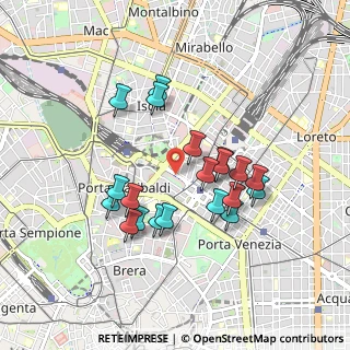 Mappa Via Mike Bongiorno, 20124 Milano MI, Italia (0.7905)