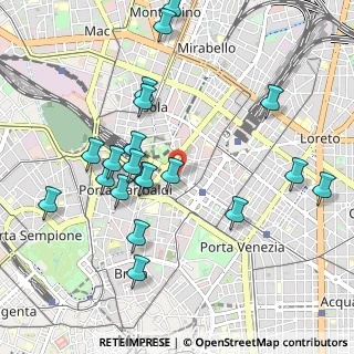 Mappa Viale della Liberazione, 20124 Milano MI, Italia (1.05)