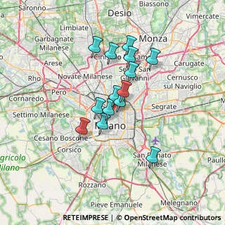 Mappa Via Mike Bongiorno, 20124 Milano MI, Italia (5.27786)