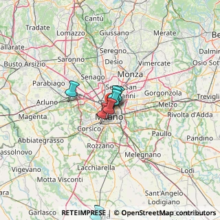 Mappa Via Mike Bongiorno, 20124 Milano MI, Italia (24.99091)