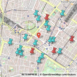Mappa Via Mike Bongiorno, 20124 Milano MI, Italia (0.5815)