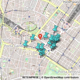 Mappa Via Mike Bongiorno, 20124 Milano MI, Italia (0.373)