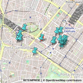 Mappa Via Mike Bongiorno, 20124 Milano MI, Italia (0.4875)