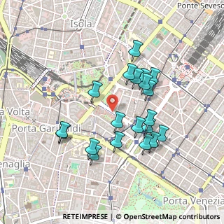 Mappa Via Mike Bongiorno, 20124 Milano MI, Italia (0.415)
