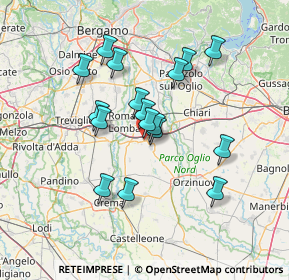 Mappa SS498, 24051 Antegnate BG, Italia (11.90294)