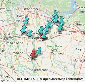 Mappa SS498, 24051 Antegnate BG, Italia (11.573)