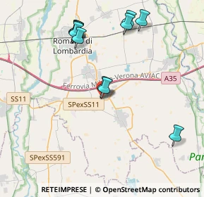 Mappa SS498, 24051 Antegnate BG, Italia (4.20182)