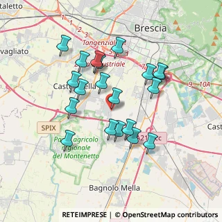 Mappa Via Don Emiliano Rinaldini, 25020 FLERO BS, Italia (3.277)