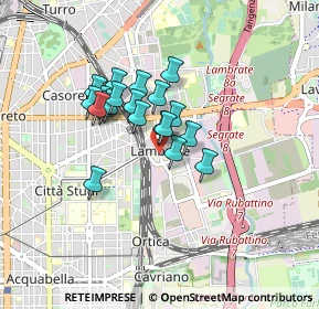 Mappa Rim.Lambrate M.Scevola, 20134 Milano MI, Italia (0.617)