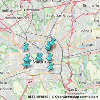 Mappa Via Francesco Tamagno, 20124 Milano MI, Italia (3.11)