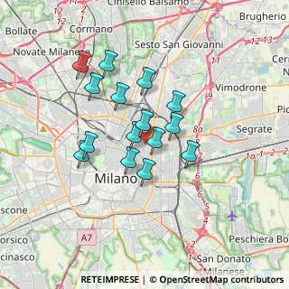 Mappa Via Francesco Tamagno, 20124 Milano MI, Italia (2.73267)