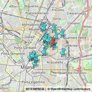 Mappa Via Tamagno, 20124 Milano MI, Italia (1.146)