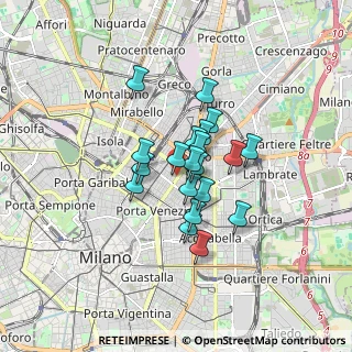 Mappa Via Tamagno, 20124 Milano MI, Italia (1.1395)