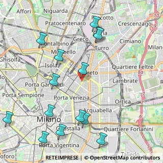 Mappa Via Tamagno, 20124 Milano MI, Italia (2.60071)