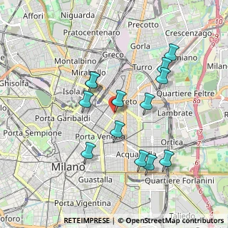 Mappa Via Francesco Tamagno, 20124 Milano MI, Italia (1.74923)