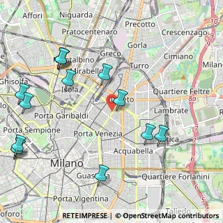 Mappa Via Tamagno, 20124 Milano MI, Italia (2.67143)
