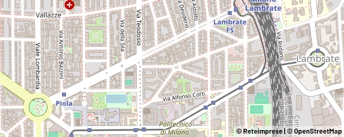 Mappa Milano