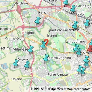 Mappa Via Novara, 20143 Milano MI, Italia (3.2595)