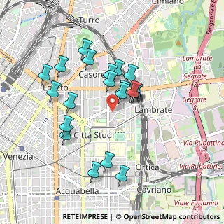 Mappa Via Giovanni Milani, 20133 Milano MI, Italia (0.838)