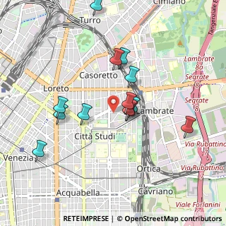 Mappa Via Giovanni Milani, 20133 Milano MI, Italia (0.85923)