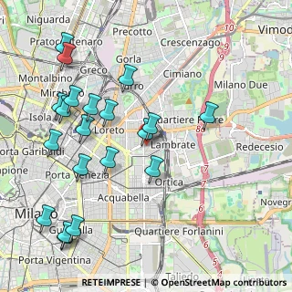 Mappa Via Giovanni Milani, 20133 Milano MI, Italia (2.346)