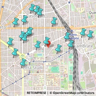 Mappa Via Giovanni Milani, 20133 Milano MI, Italia (0.615)