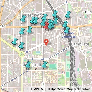 Mappa Via Giovanni Milani, 20133 Milano MI, Italia (0.5535)
