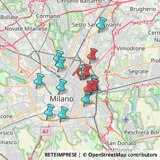 Mappa Piazzale Bacone, 20131 Milano MI, Italia (2.86929)