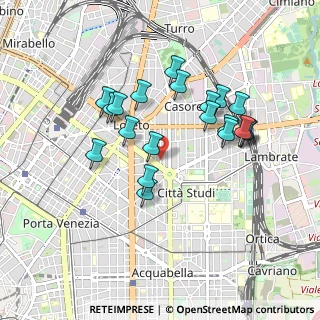 Mappa Viale Gran Sasso, 20124 Milano MI, Italia (0.825)