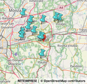 Mappa 20050 Liscate MI, Italia (6.81)