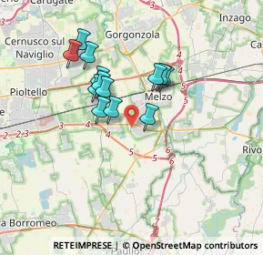 Mappa 20050 Liscate MI, Italia (2.84231)