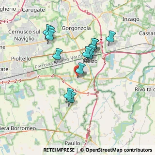 Mappa Via Cavenaghi, 20060 Liscate MI, Italia (3.23923)