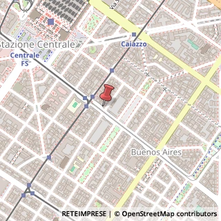 Mappa Via Lodovico Settala, 51, 20124 Milano, Milano (Lombardia)