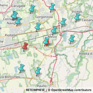 Mappa Via Giacomo Matteotti, 20060 Liscate MI, Italia (5.28214)