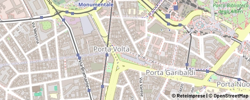 Mappa Mediolan