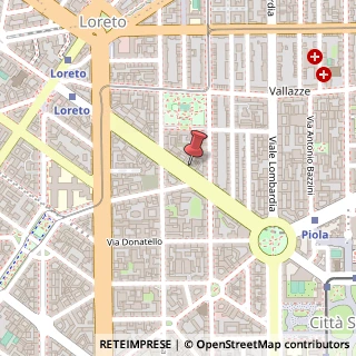 Mappa Viale Gran Sasso, 23, 20131 Milano, Milano (Lombardia)