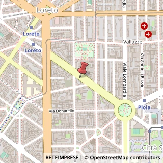 Mappa Viale Gran Sasso, 26, 20131 Milano, Milano (Lombardia)